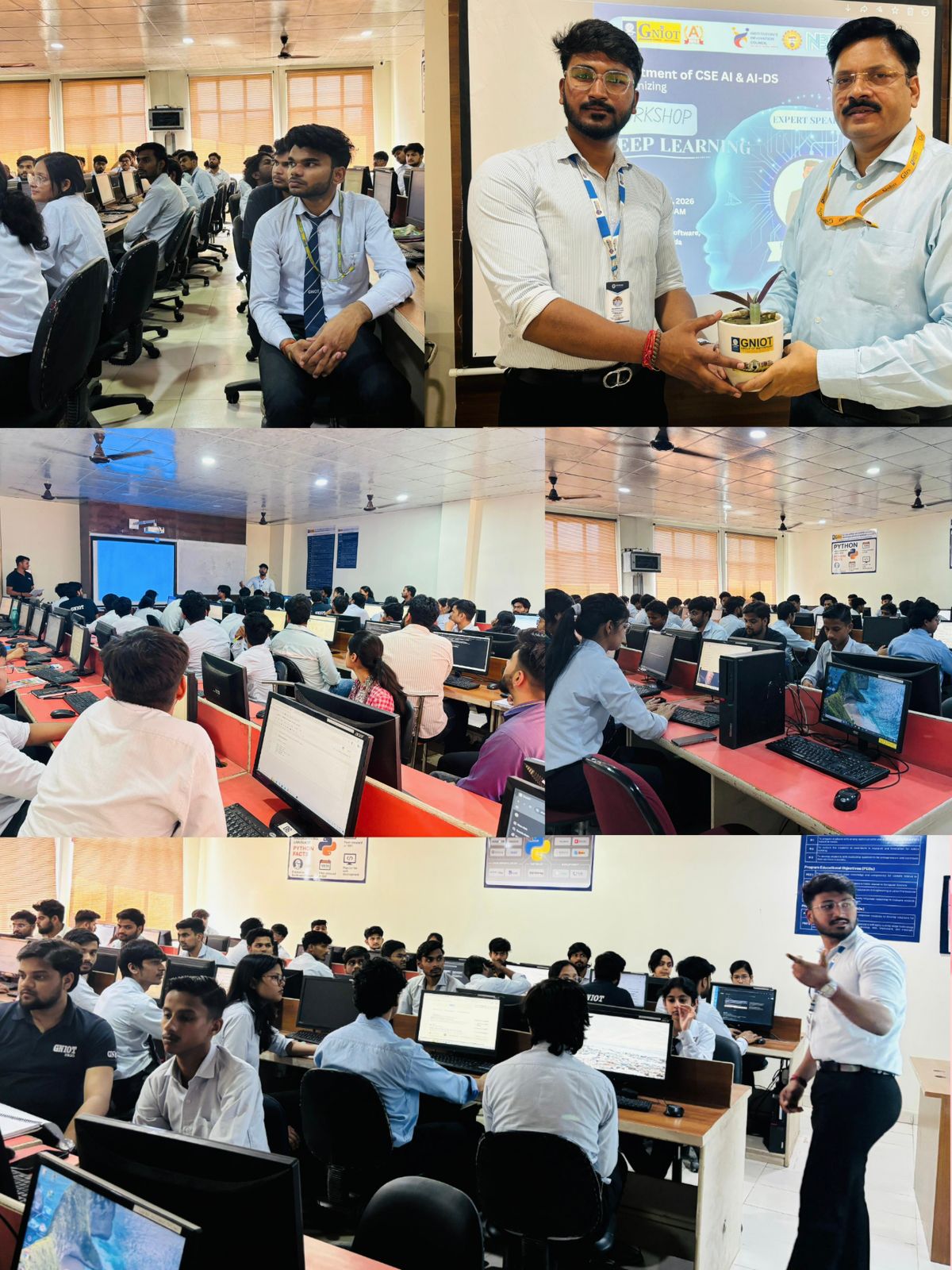 Deep Learning And AI Workshop Success At GNIOT